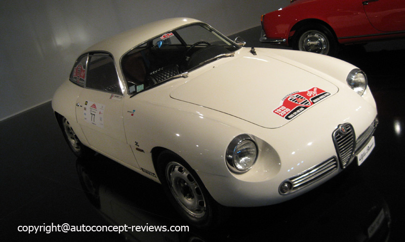 Alfa Romeo Giulietta Sprint Zagato-SVZ-SZ-Coda-Tonda-Coda-Tronca-1957-1962